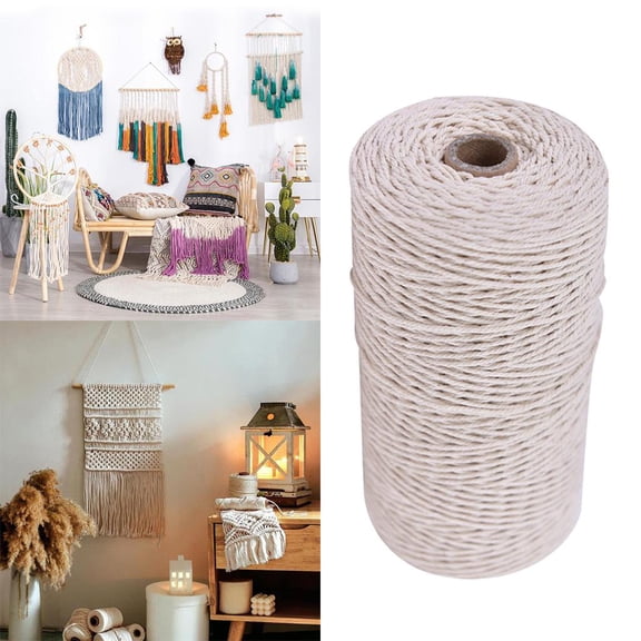 3mm 4mm 5mm Twisted String Cord for Handmade Craft Rope Heimwerken Wedding Accessories Gift - 3mm