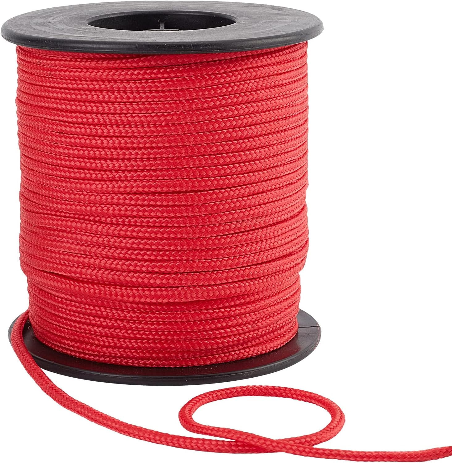 3mm 54yard Red Parachute Cord Nylon Rope Cord Braided Lift Shade