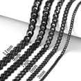 thumbnail image 1 of 3mm/5mm/7mm/9mm/11mm Stainless Steel Curb Cuban Chain Necklace Link Men Women 18-28'', 1 of 6
