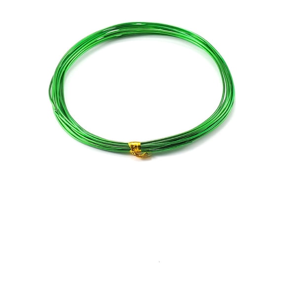 3mm Aluminum Wire for Crafting & DIY Projects | 9 Gauge Soft Bendable Metal Wire for Jewelry Making, Sculpting, Floral Arranging & Bonsai Training | 2 Meter Length, Rust-Resistant