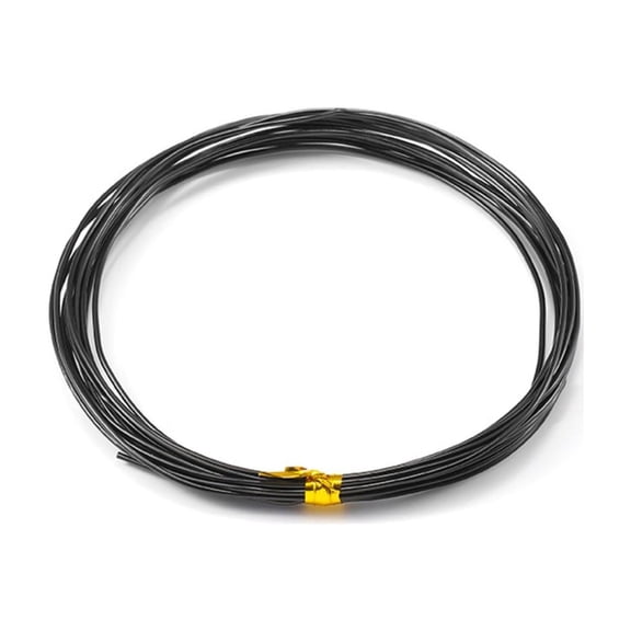 3mm Anodized Aluminum Wire - Rust-Resistant, Flexible Craft Wire for Jewelry, Floral & Bonsai DIY Projects (2m Length)