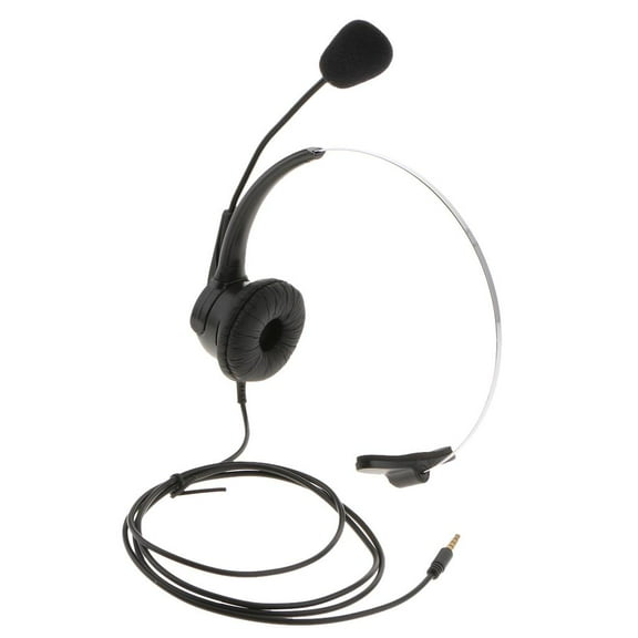 3mm Cell , Over-The-Head Monaural Head Mic