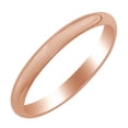 thumbnail image 1 of AFFY 3mm Comfort Fit Band Ring in 14k Rose Gold Ring Size - 8, 1 of 1