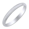 thumbnail image 1 of AFFY 3mm Comfort Fit Band Ring in 14k White Gold Ring Size - 6, 1 of 1