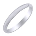 thumbnail image 1 of AFFY 3mm Comfort Fit Band Ring in 14k White Gold Ring Size - 8, 1 of 1