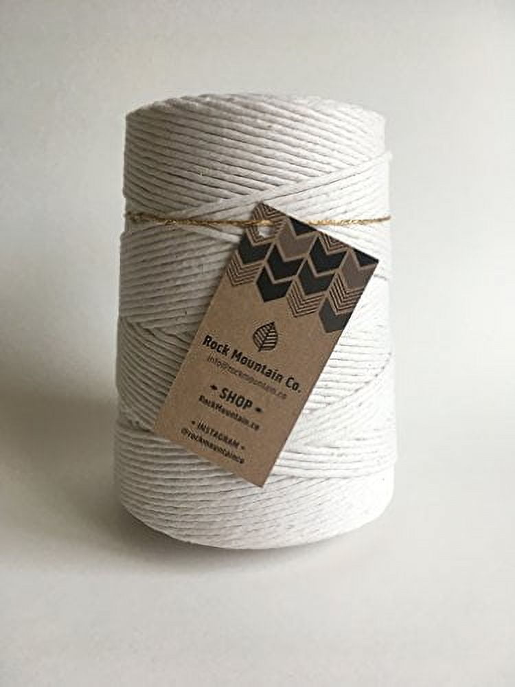 3mm Cotton Macrame Cord/Bulk Knotting Rope - Walmart.com