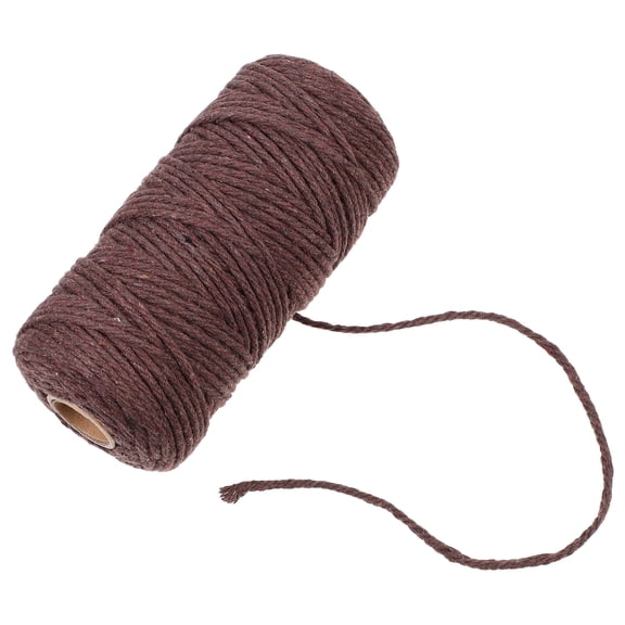 3mm Cotton String Macrame Cord Decorative Lace Rope Decorate Arts Crafts Fiction