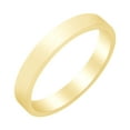thumbnail image 1 of AFFY 3mm Flat Band Ring 10k Yellow Gold Ring Size : 12, 1 of 1