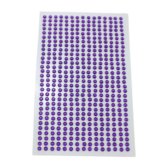 3mm Glittering Stone Stickers Adhesive Face Rhinestones Stickers on Jewels for Body Face and Craft Decorations