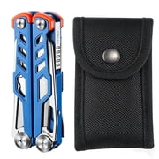 3mm Cuttable Iron Wire Multifunction Tool Pliers 5Cr15MoV Stainless Steel Folding Edc Tool with Rebound Scissors for Emergency Survival