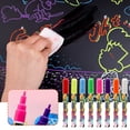 3mm Macaron calendar planner 20242025 8 Color Liquid calendar Chalk