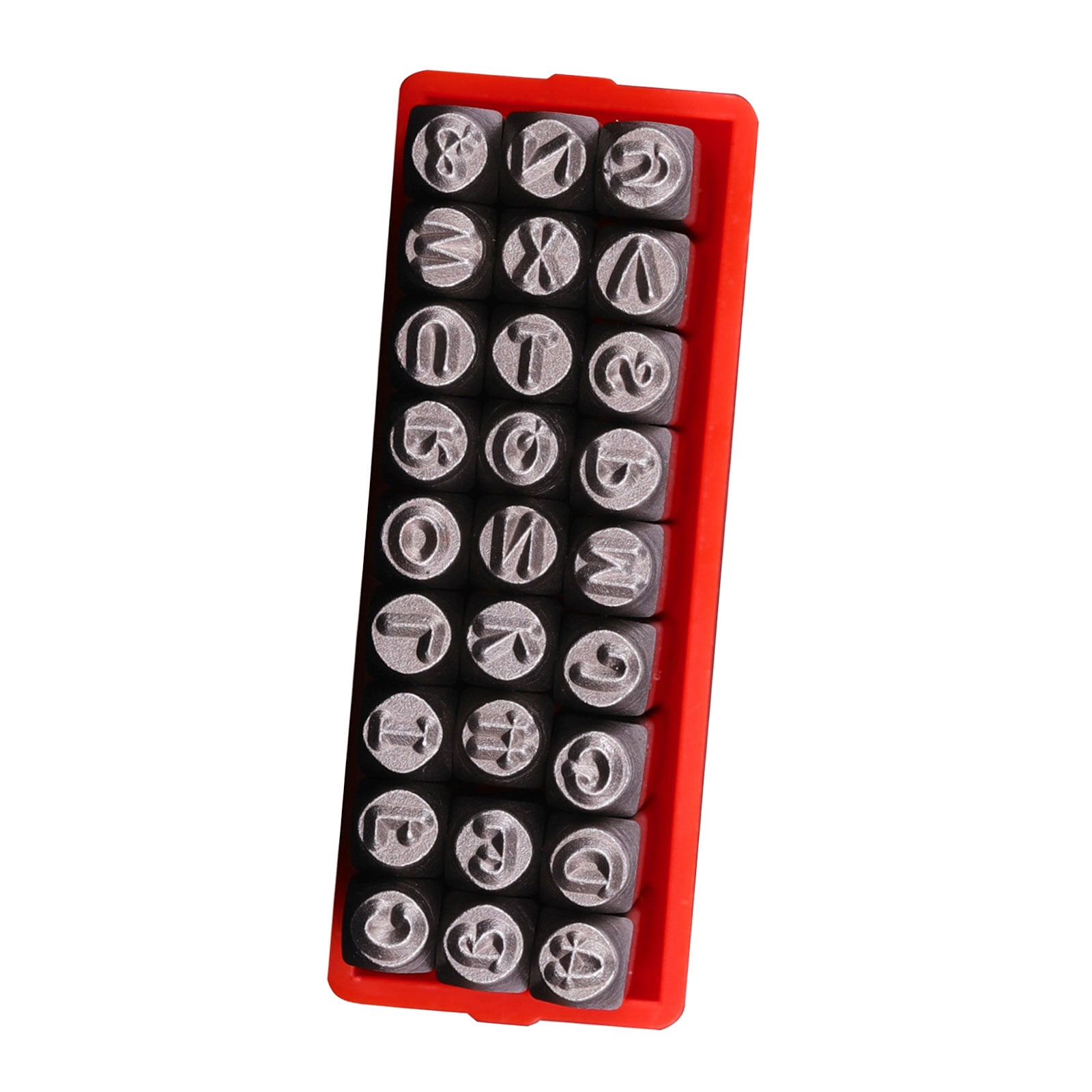 Metal Letter Punches Embossing Tool 3mm Leather Number Letter Stamper Punching Tool For Leather Engraving Jewelry Making