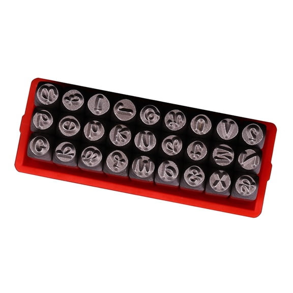 Metal Letter Punches Embossing Tool 3mm Leather Number Letter Stamper Punching Tool For Leather Engraving Jewelry Making