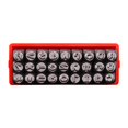 thumbnail image 1 of 3mm Metal Number/Letter Stamper Metal1eatherPunching Tool For1eatherEmbossing Jewelry Making1eatherStamping Tool, 1 of 11