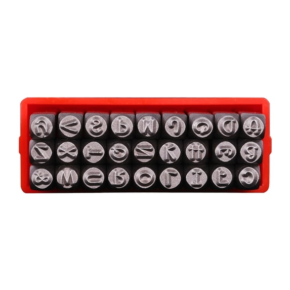 3mm Metal Number/Letter Stamper Metal1eatherPunching Tool For1eatherEmbossing Jewelry Making1eatherStamping Tool