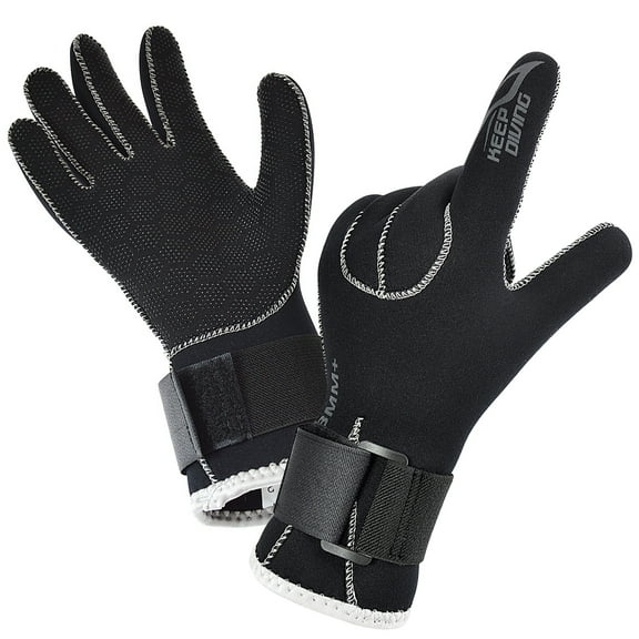 KEEP DIVING Neoprene Diving Gloves 3mm for Women Men Anti-slip Snorkeling Swimming Surfing Kayaking Sailing