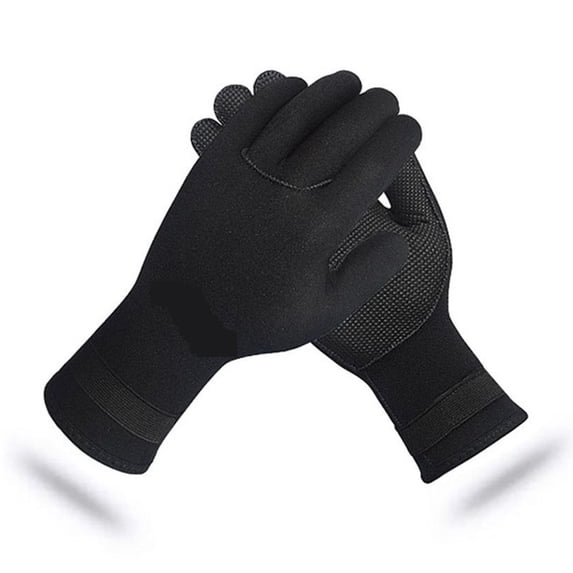 3mm Neoprene Gloves Diving Wetsuit Gloves Flexible Thermal Snorkeling Diving Spearfishing Cycling Gloves Men Women ,Widely Unisex Fit