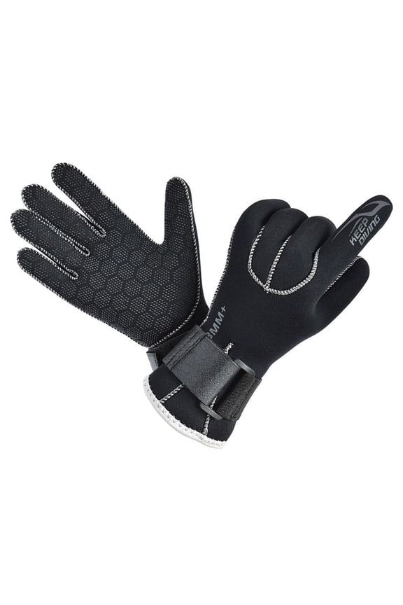 3mm Neoprene Scuba Diving Gloves Men Snorkeling Surfing Wetsuit Gloves Keep Warm Xl