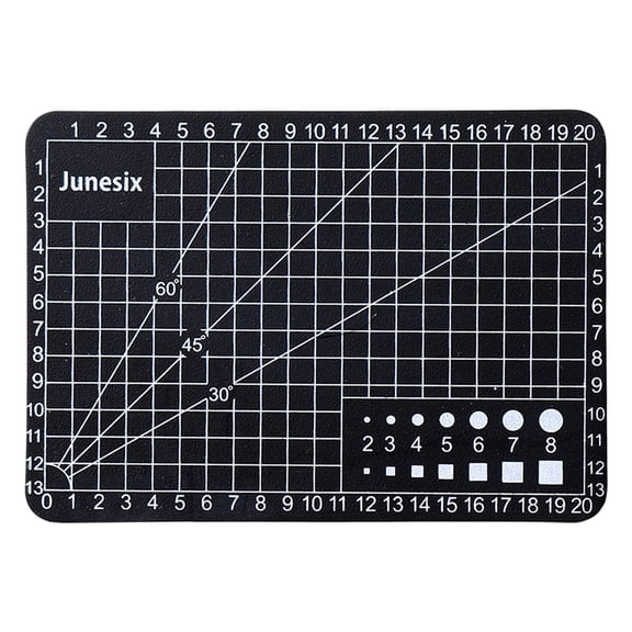 3mm Self-Healing PVC Cutting Mat, Dual-Sided Grid Craft Mat for Sewing, Quilting, Paper Crafts & Model Making, Perfect Portable Cutting Mat for Crafts