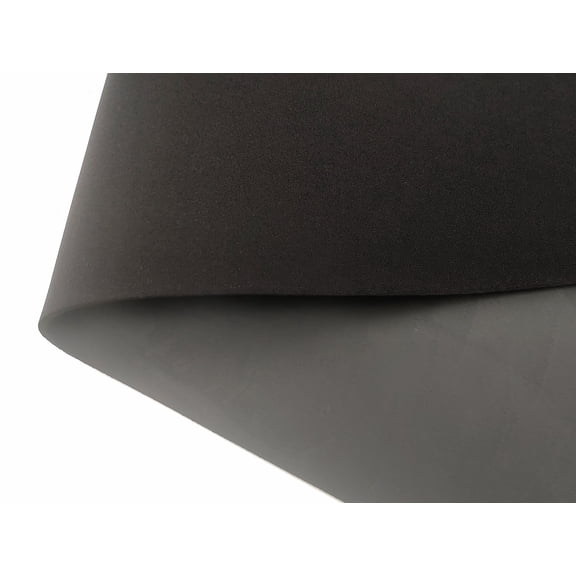 3mm Smooth Skin Rubber Neoprene Fabric, Scuba Wetsuit Fabric, Aquatic Material, Medical & Marine Grade (Black, 1' x 2')