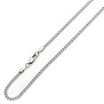 thumbnail image 1 of 3mm Stainless Steel Chain Necklaces Cuban Link Curb Chain ( Available Length 16",18",20",24"), 1 of 2