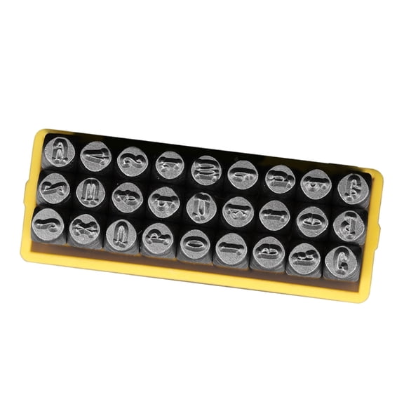 3mm Steel Number Letter Punches Leather Stamper Embossing Tool Leather Stamping Tool For Leather Carving Jewelry Making
