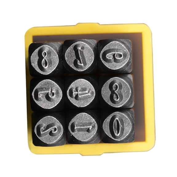 3mm Steel Number Letter Punches1eatherStamper Embossing Tool1eatherStamping Tool For1eatherCarving Jewelry Making