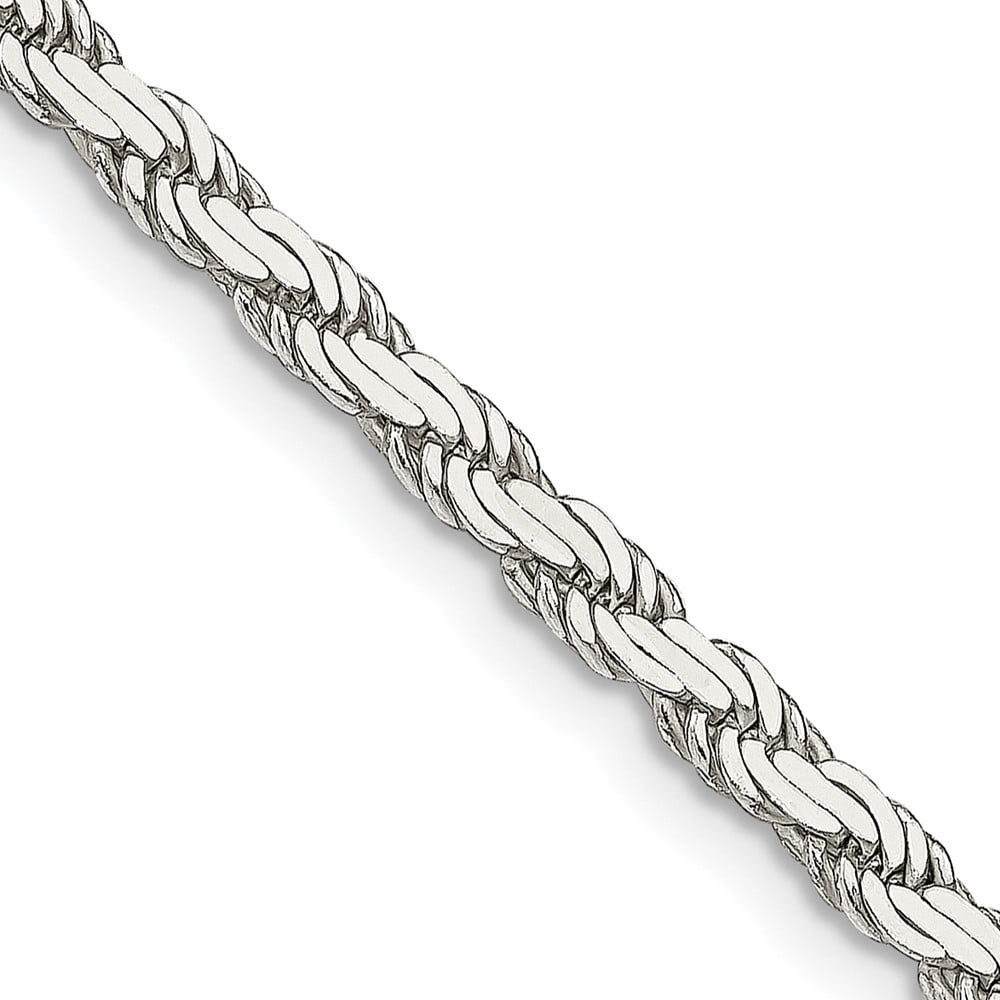 1-500 Feet, Sterling Silver Chain, Necklace Chain Bulk / 2.1 Mm