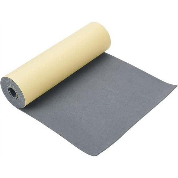 3mm Thick 78.7x11.8 Inch Self-Adhesive EVA Foam Roll for Furniture Protecting Gap Filling Costumes and Other Craft Project Gray