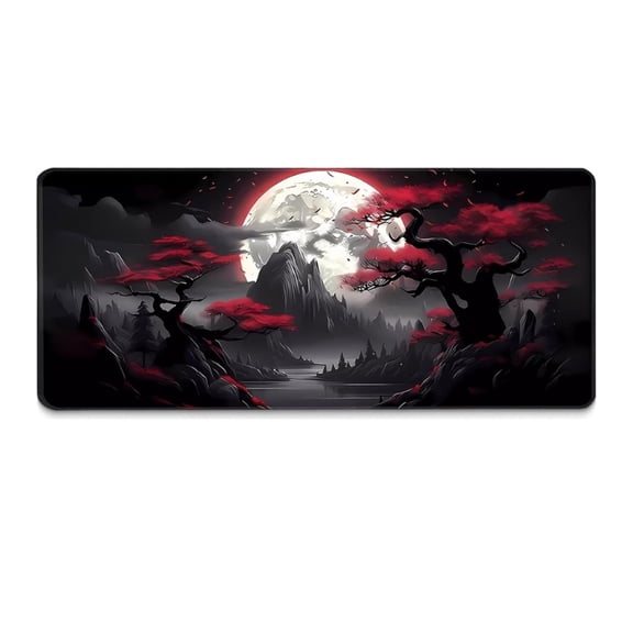 3mm Thick Gaming Mouse Pad Large Desk Mat With Slip proof Rubber Base Smooth Surface Enhances Gaming Performance