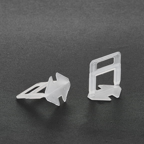 3mm Tile Leveling System Kit - 700 Piece Spacer Clips for Professional Ceramic and Stone Tile Installation