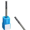 3mm Tungsten Steel Carbide 4 Flutes End Mill Straight Shank CNC Drill