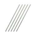 thumbnail image 1 of 3mm x 200mm 304 Stainless Steel Solid Round Rod for DIY Craft - 5Pcs, 1 of 3