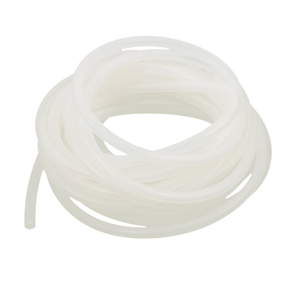 3mm x 5mm Silicone Translucent Tube Water Air Pump Hose Pipe 5 Meters Length