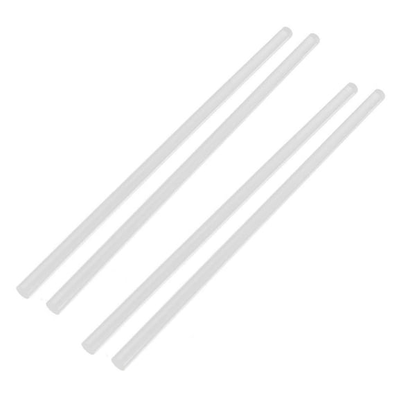 3mmx250mm Round Shape Solid Acrylic Rod Pmma Extruded Bar Clear 4Pcs,4pcs x Acrylic Round Rod,Clear