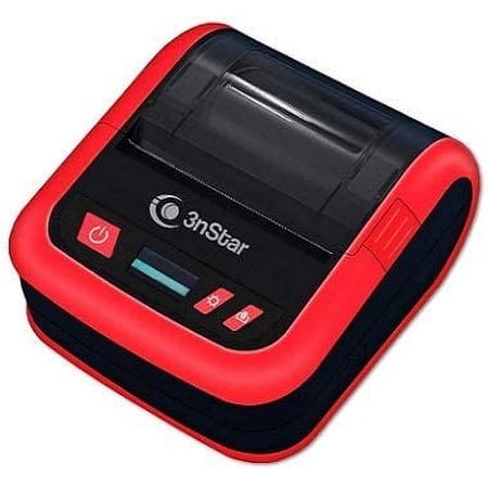 3nStar 80mm (3") Portable Direct Thermal Receipt and Label Printer Bluetooth/USB, ESC/POS, ZPL - PPT305BT