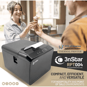 3nStar Thermal Receipt Printer 80mm 230mm/s 2 Interfaces - USB/Ethernet RPT004