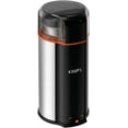 thumbnail image 1 of 3oz Coffee Grinder, Ultimate Silent Vortex with Plastic and Stainless Steel, Removable Bowl for Mess-Free Use, 8 Times Quieter, 2 Speeds 240 Watts, Dry Herbs, Dishwasher Safe, 12 Cups Ground, Silver, 1 of 7
