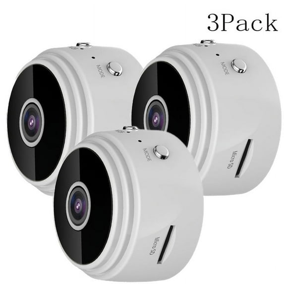 3pack Mini Camera 1080P HD Camera Wireless Hidden WiFi Cameras- Covert Nanny Cam Home Security Surveillance Cam,for Indoor Outdoor Car Small Security Camera
