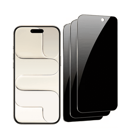 3pack Qixxronics Glass Screen Protector Designed for iPhone Air 6.5 Inch Tempered Glass