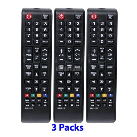 3packs Generic Samsung BN59-01199F Smart TV Remote Control