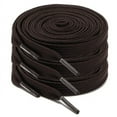 thumbnail image 1 of 3pair 3/8" Double Layer Flat Athletic Shoe Laces Strings for Sneakers 24-72 Inch, 1 of 9