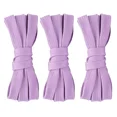 thumbnail image 1 of 3pair Double Layers Flat Shoelaces Purple for Sneakers Adults Kids 24-72 Inch, 1 of 7