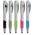 thumbnail image 1 of 3pc 3-in-1 Capacitive Touch Screen Stylus + Ballpoint Pen + LED Flashlight iPad, 1 of 4