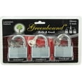 thumbnail image 1 of 3pc 50mm Laminated Padlock Brass Tumblers Keyed Alike, 1 of 1