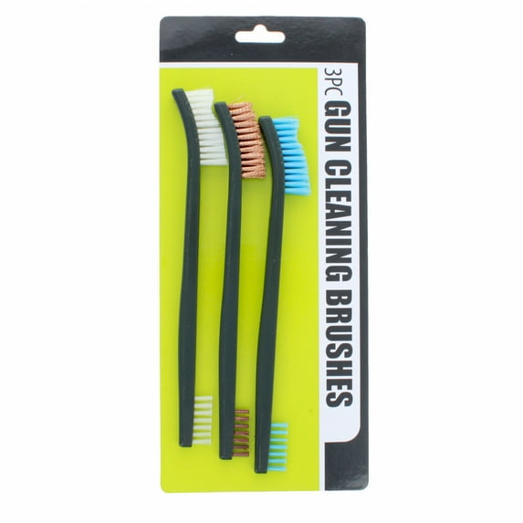 3pc ASR Outdoor Double Sided Gun Cleaning Brushes Versatile Bristles