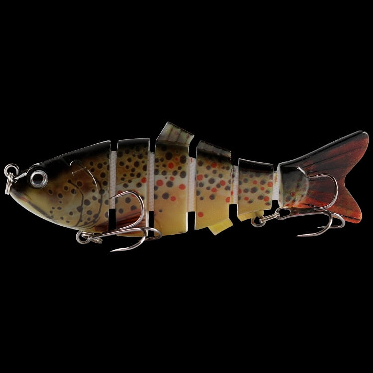 3pc BIQIANWO Fishing Lures Multi-Section Pencil Plastic Fake Fish Bait ...
