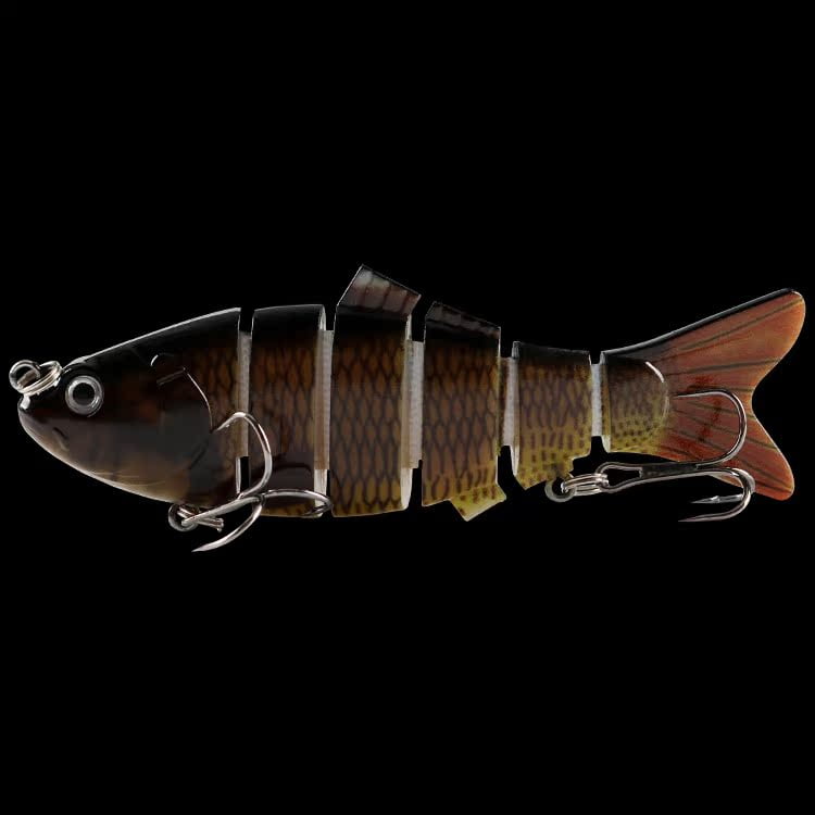 3pc BIQIANWO Fishing Lures Multi-Section Pencil Plastic Fake Fish Bait ...