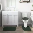 thumbnail image 1 of GHL Chenille 3 Piece Bath Rug Set with Contour Mat & Toilet Lid Cover, Rubber Backing, 1 of 5