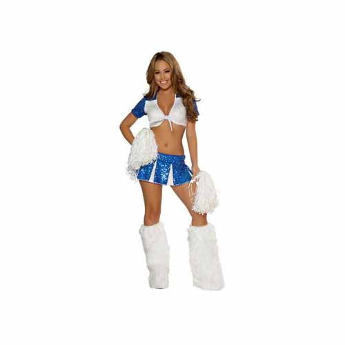 3pc Cheeky Cheerleader Roma Costume 4365RC 